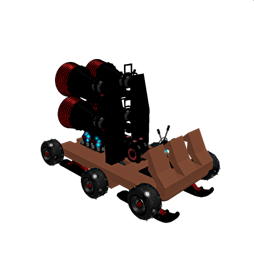 the Roket sled from the long drive