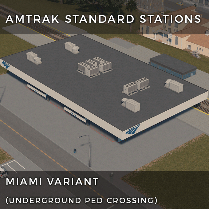Amtrak Stations - Miami (underground ped crossing)