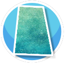 Deep Blue Sea (Long Rug)