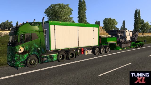 SCS Moving floor-Lowloader B-Double Tuning (TruckersMP)