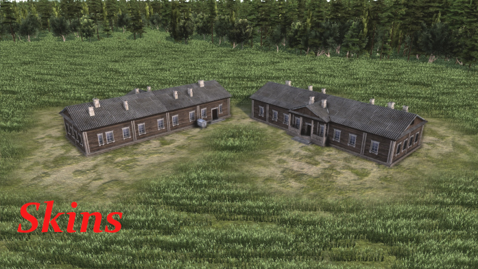 Wooden kindergarten p.827 - Skins preview