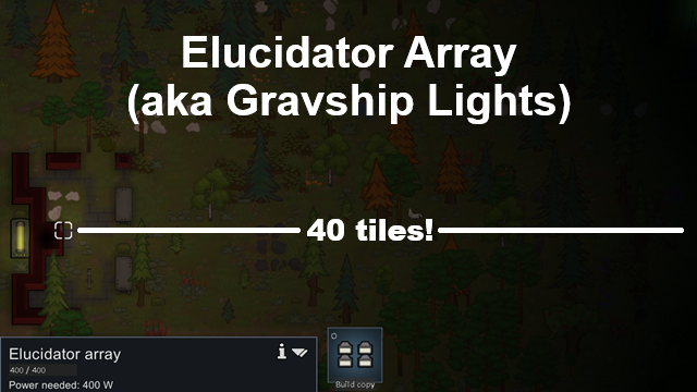 Elucidator Array (aka Gravship Lights)