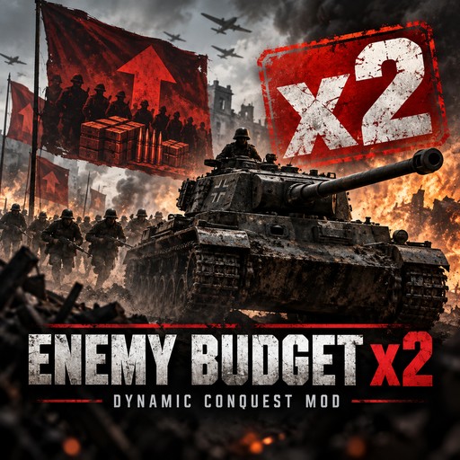 Dynamic Conquest Enemy Budget x2