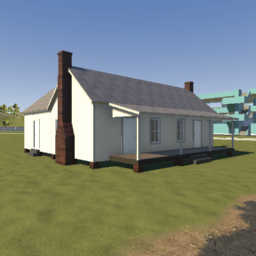 double pen house (4 rooms, unfurnished)