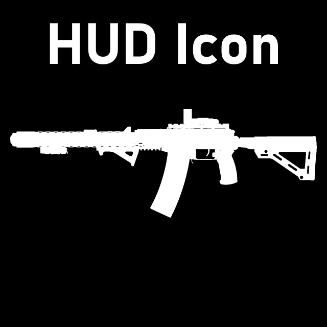 Call of Duty Modern Warfare (2019) - AS VAL Upgraded HUD Icon (SMG)
