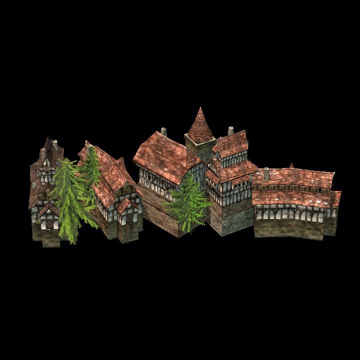 Overworld streets - freehand 15