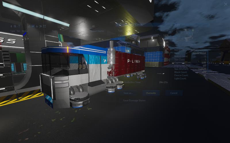 PMW-HV-CF GLXi with 40ft container (lvl 8)