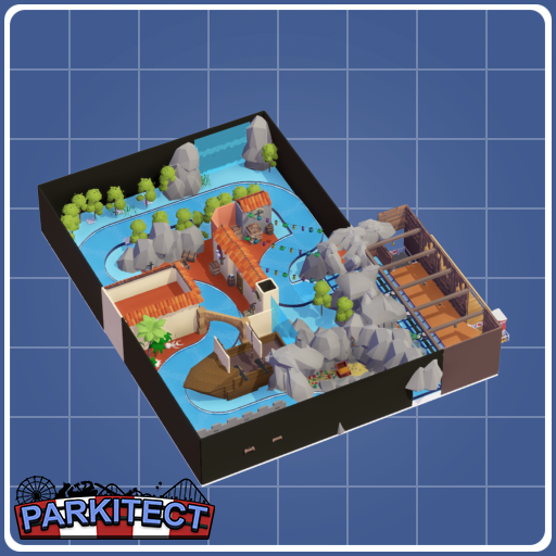 Compact Pirates dark ride