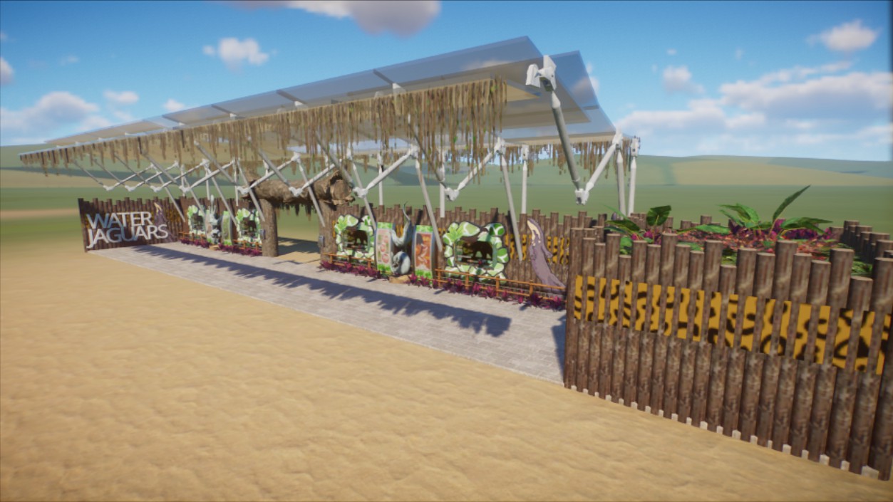 'Water Jaguars' viewing area