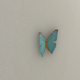 ice blue butterfly