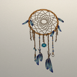 Blue  Dream Catcher