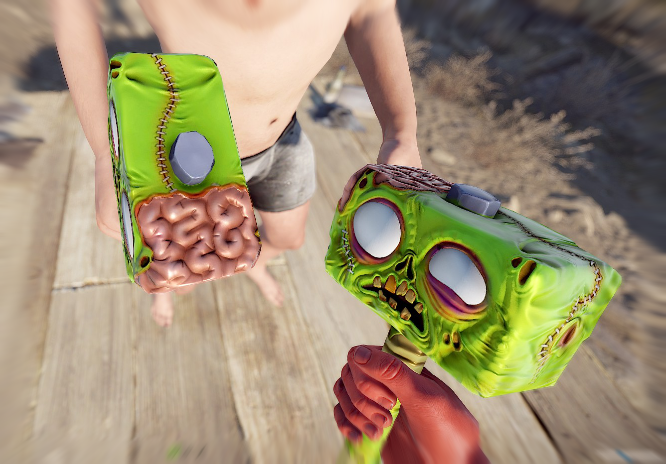 Hammer Head Zombie