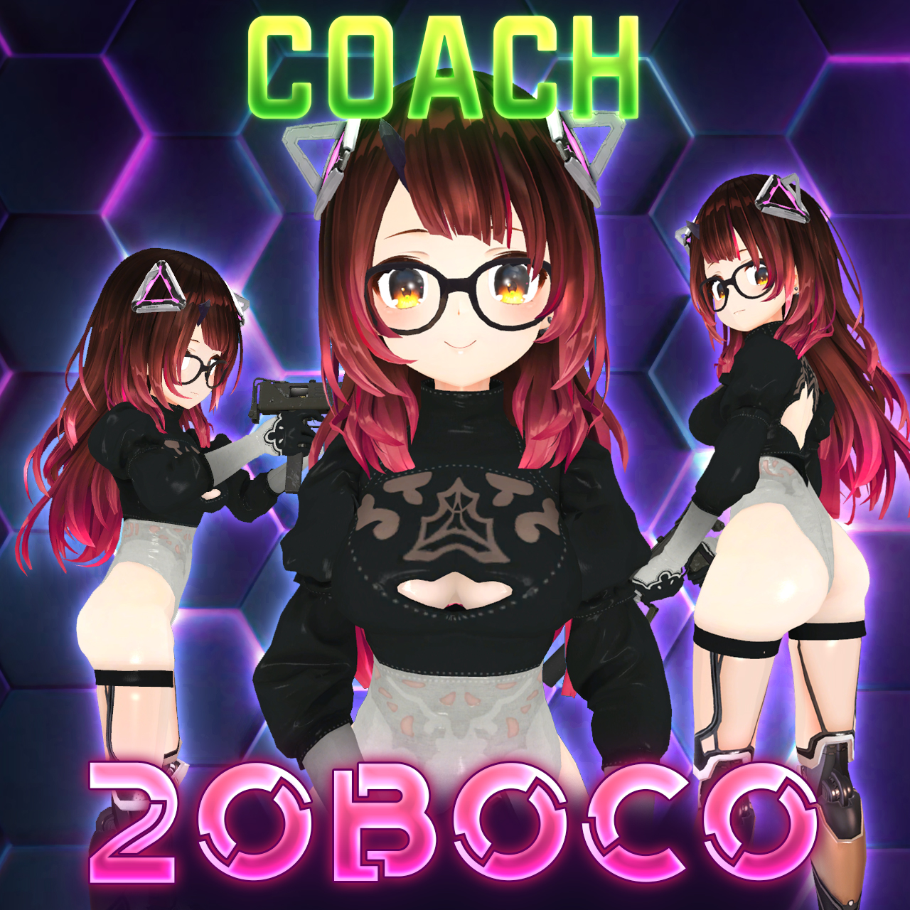 Hololive: YoRHa's Roboco - Coach
