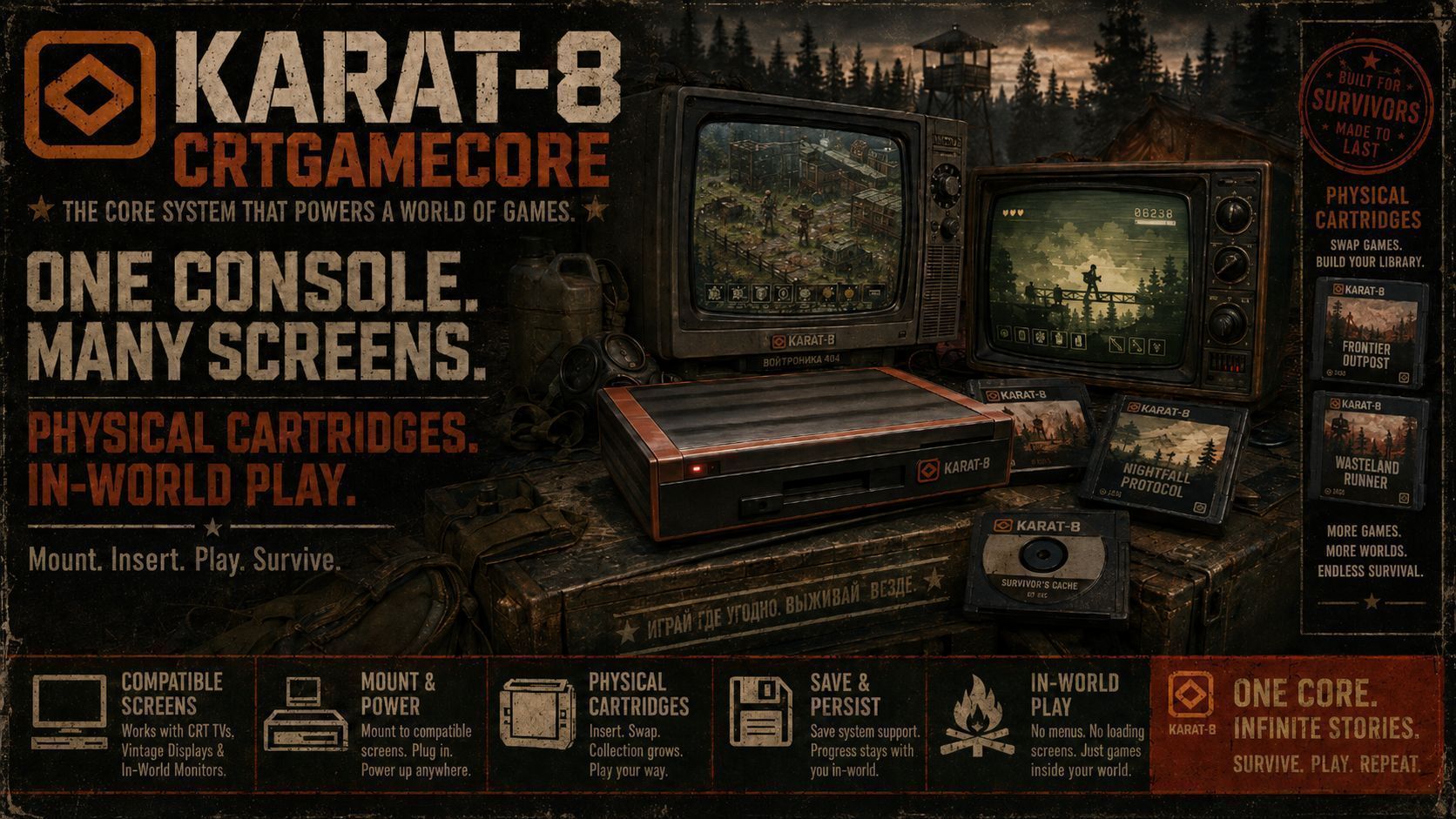 KARAT-8 Game System - CRTGameCore