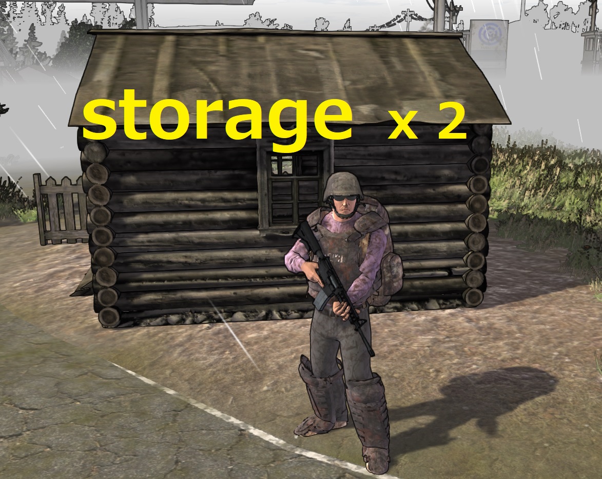 Storage x 2(収納量ｘ2倍)