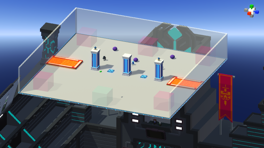 Block in the sky