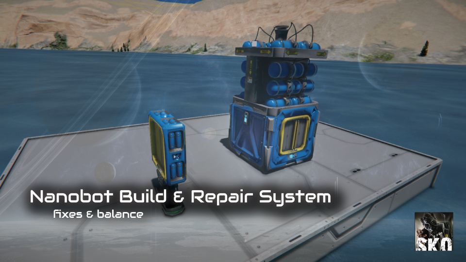 Nanobot Build and Repair System (Maintained) - Original Resources