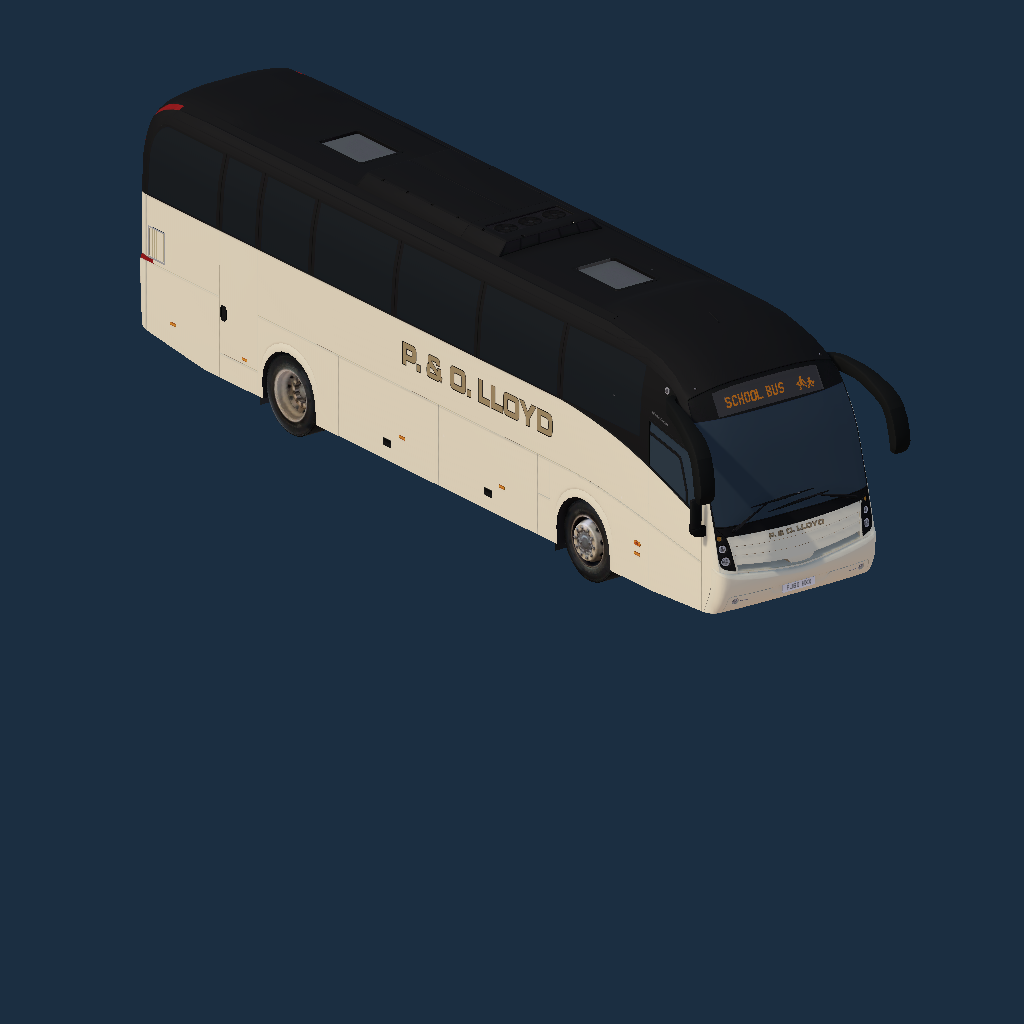 Volvo B9R Caetano Levante (3+2) - P&O Lloyd