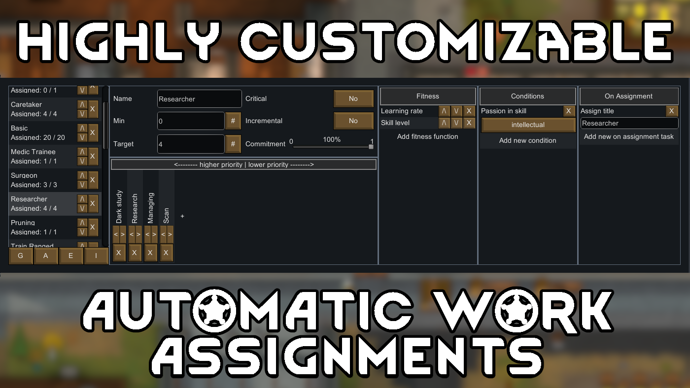 Automatic Work Assignment - Extended Priority (Chinese)