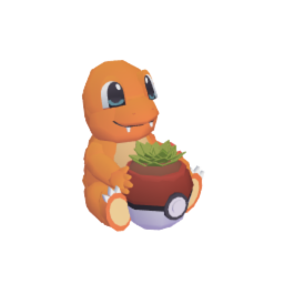 Charmander Succulent Pot