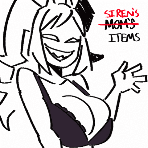 Siren's items over mom's dark edition