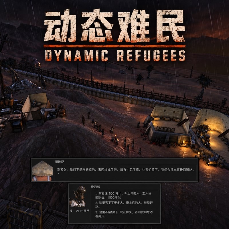 Dynamic Refugees / 动态难民事件