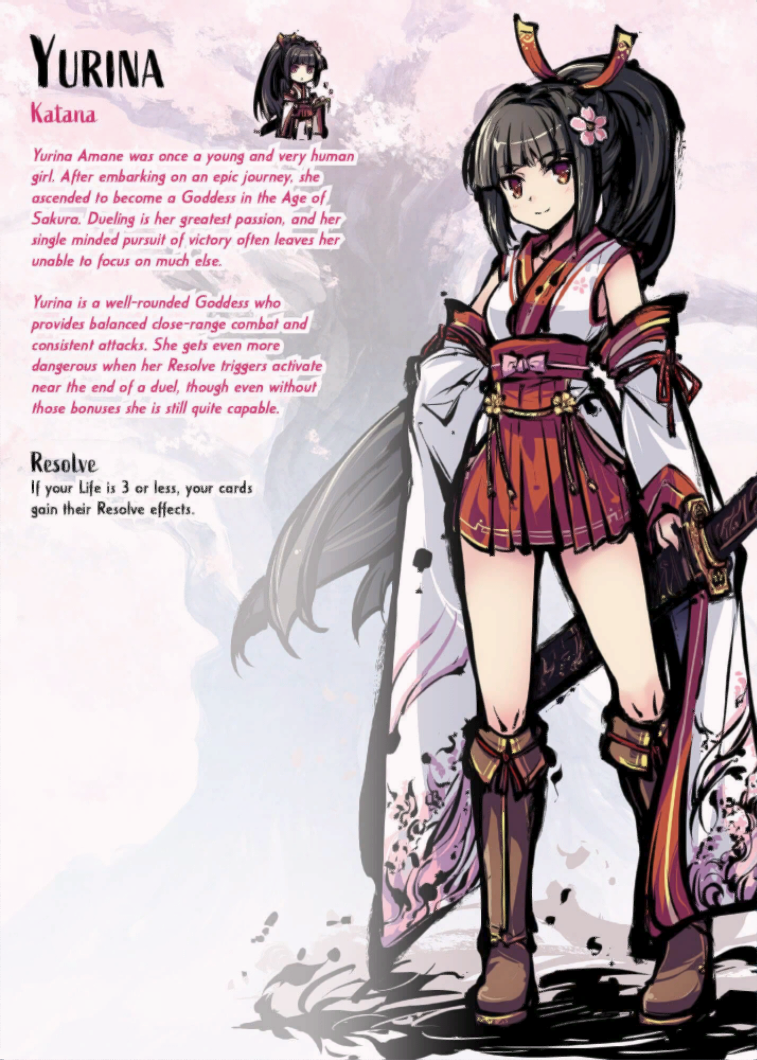 Sakura Arms Goddess Guide Cards preview