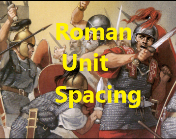 Roman Unit Spacing