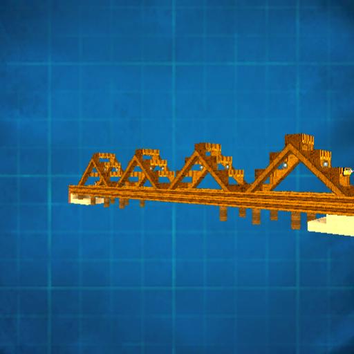 old west log bridge