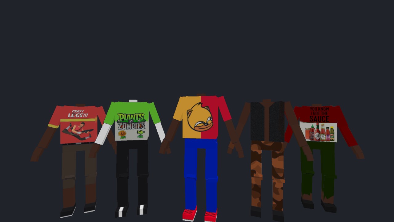 YM's Random Body Textures #2(Dark Skintone)