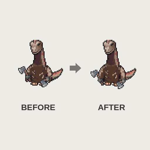 Dino Animal People Wieldable Fix preview