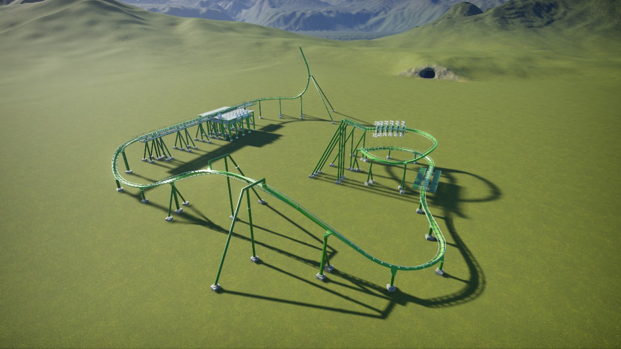 Chessington Mandrill Mayhem Coaster