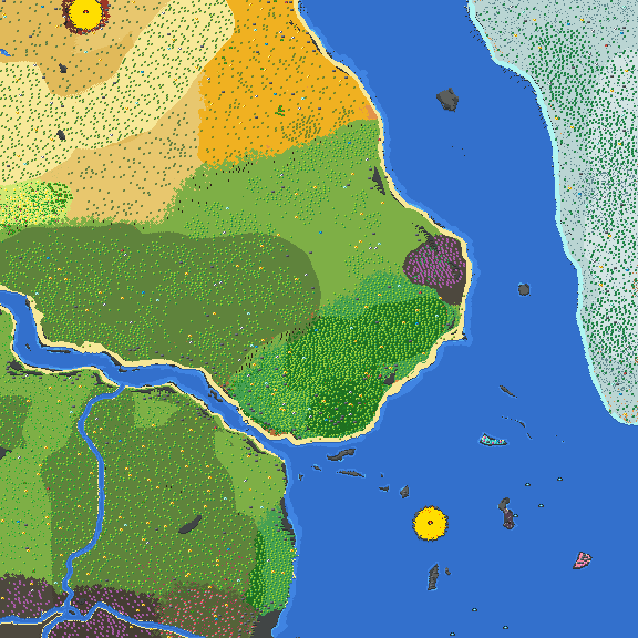 A Planet before the Humans