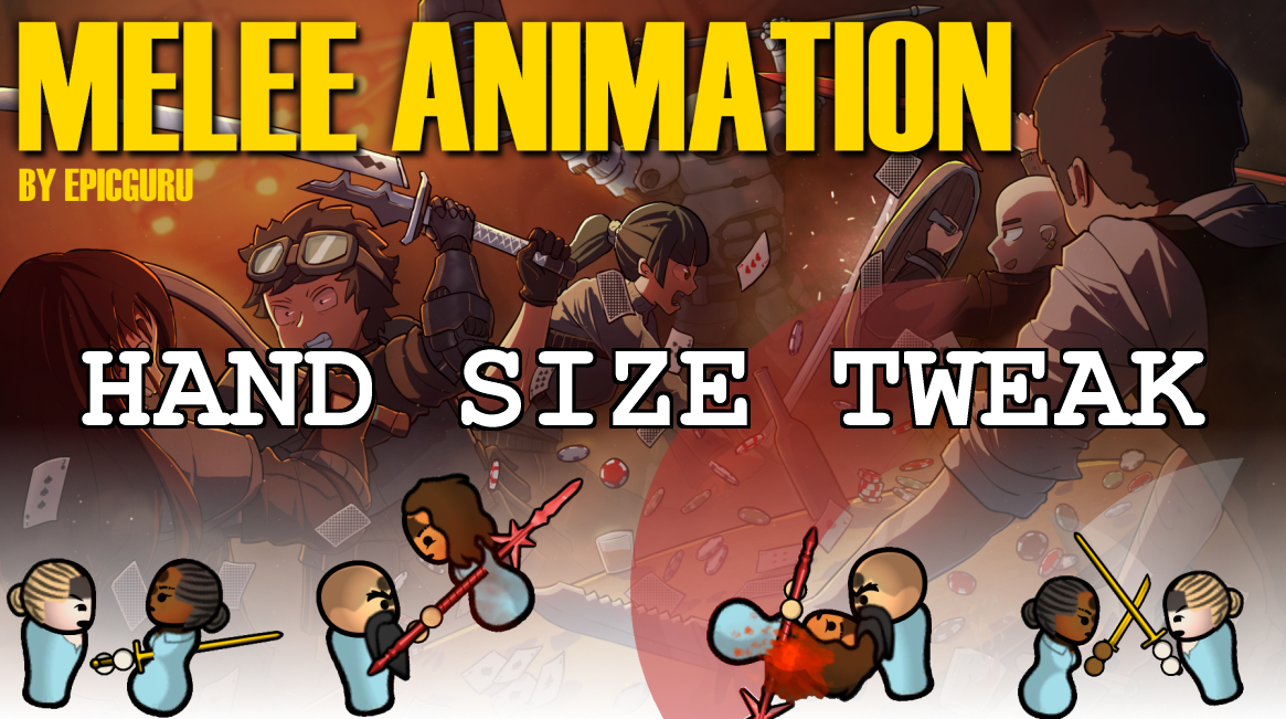 Melee Animation Hand Size Tweak