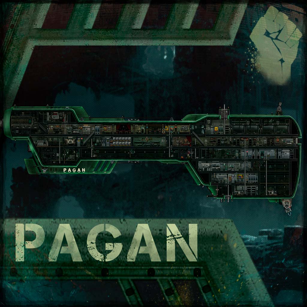 Pagan  [T3 transport submarine] – Barotrauma Mod