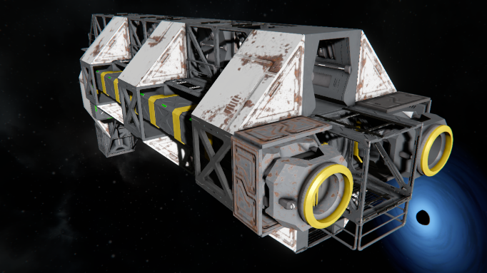 Station Module LIM Docking Arm w/ Sealed Passage