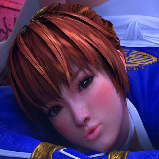 DOA Kasumi Jack'O Pose Saferoom Loading Screen (NSFW)

