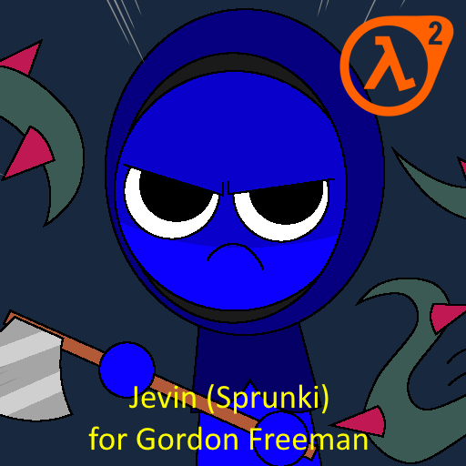 Jevin (Sprunki) for Gordon Freeman (HL2)