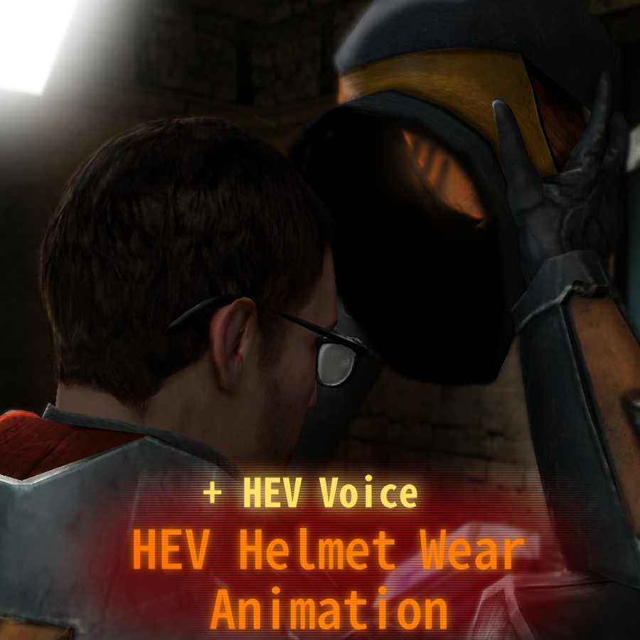 HEV Helmet Wear Animation + HEV Voice