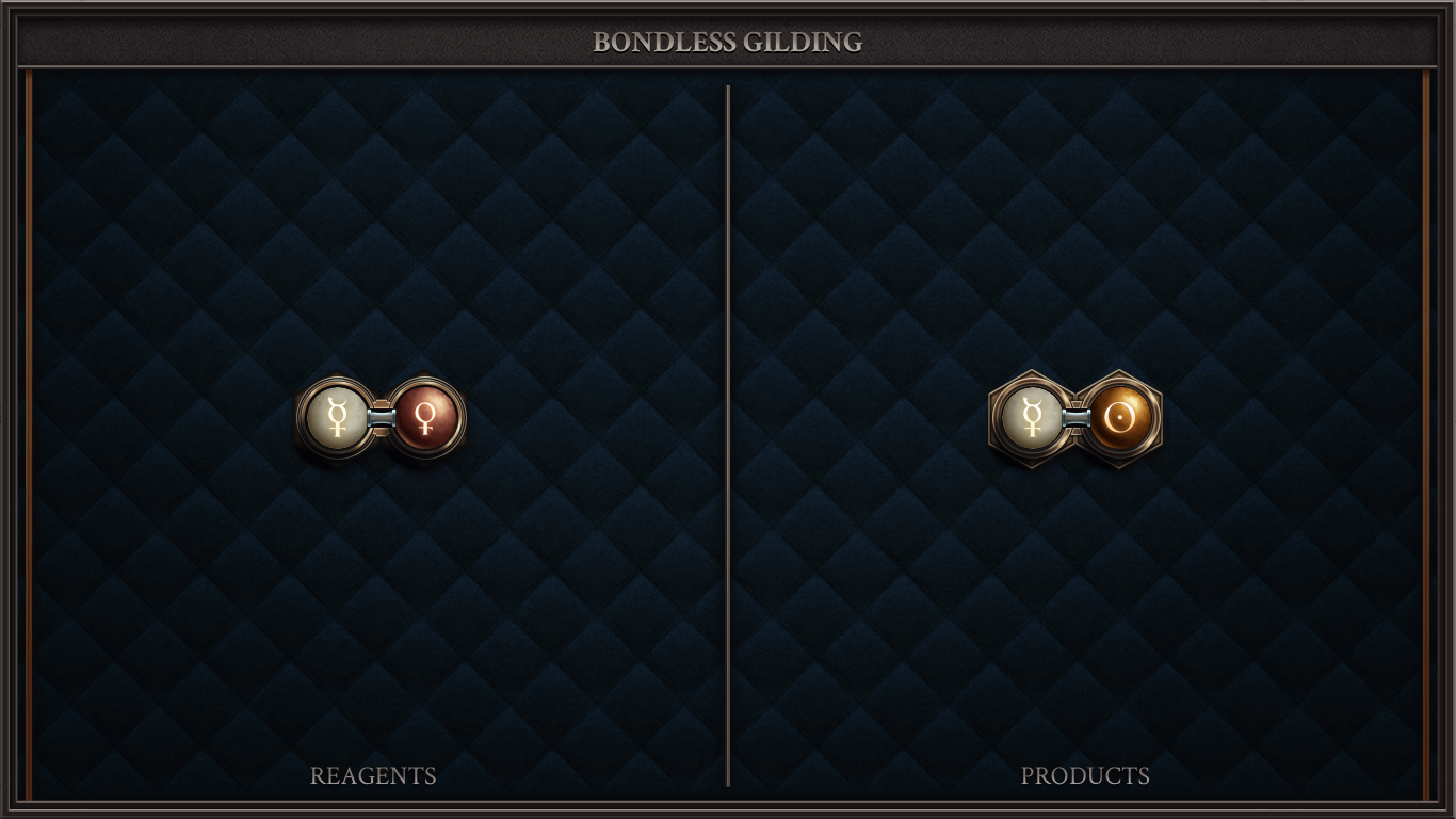 Bondless Gilding