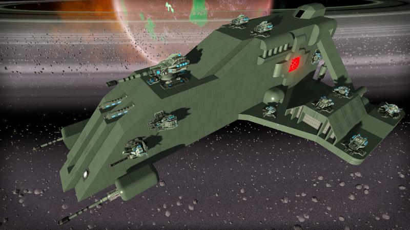 Slave  - 2  (СV) - Boba Fett's ship - Star Wars -