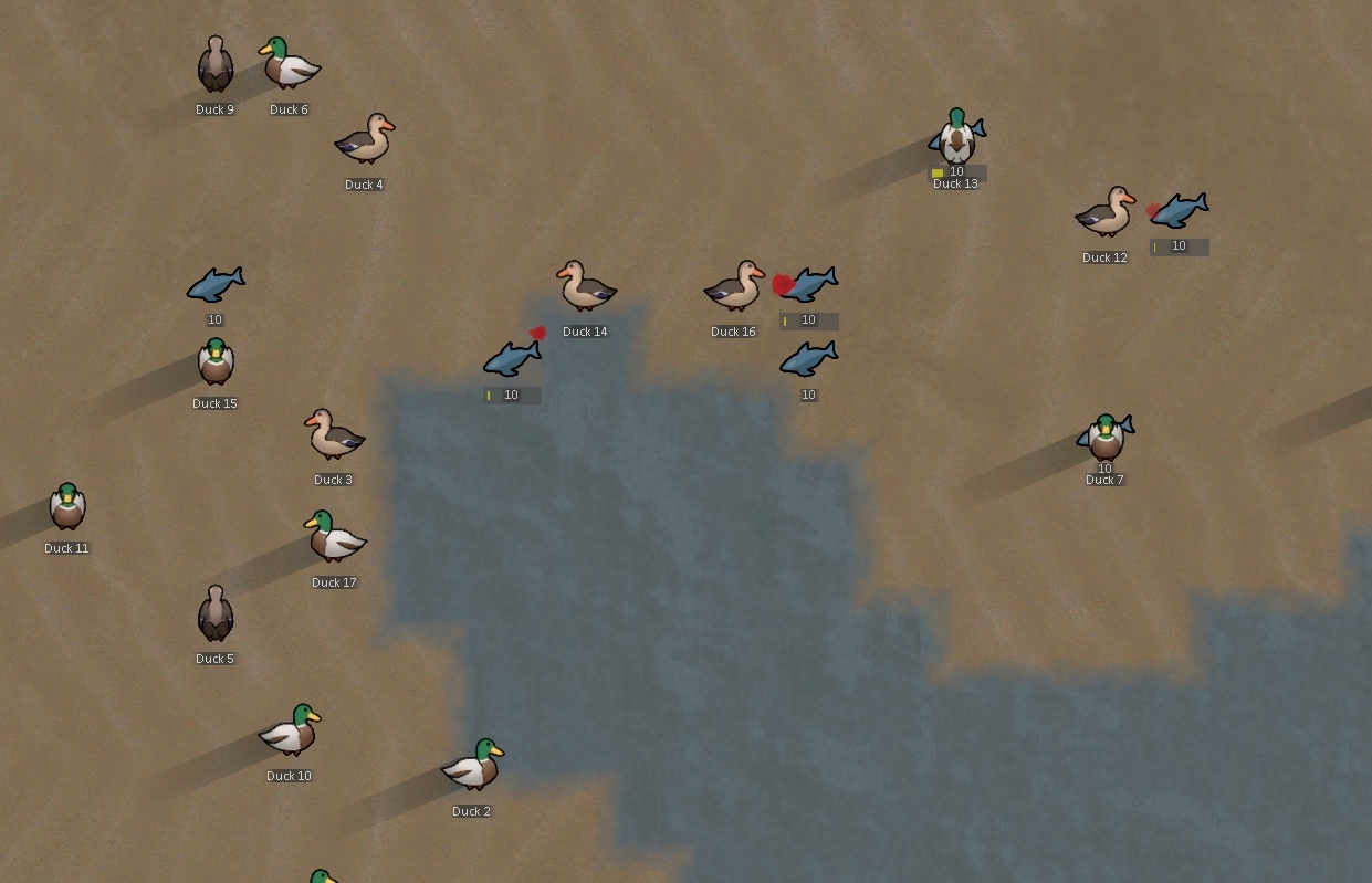 Ducks can Fish