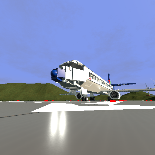 Boeing 737-800 passenger plane Malév livery preview