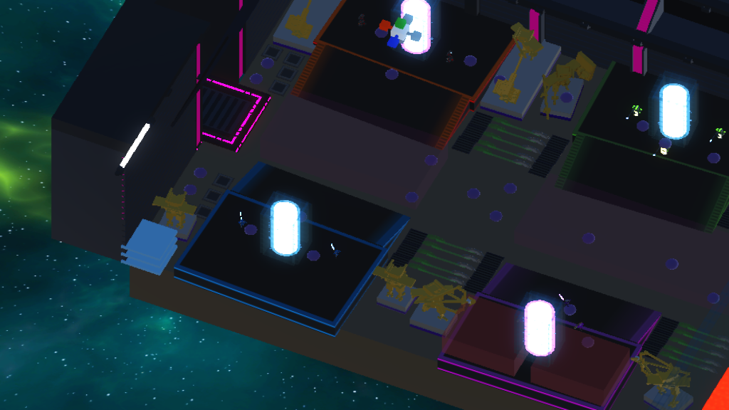 Four fractions of robots