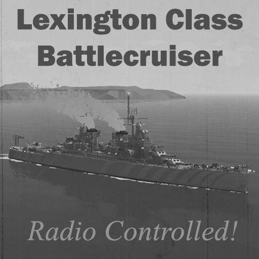 1/5 Scale RC Lexington Class Battlecruiser
