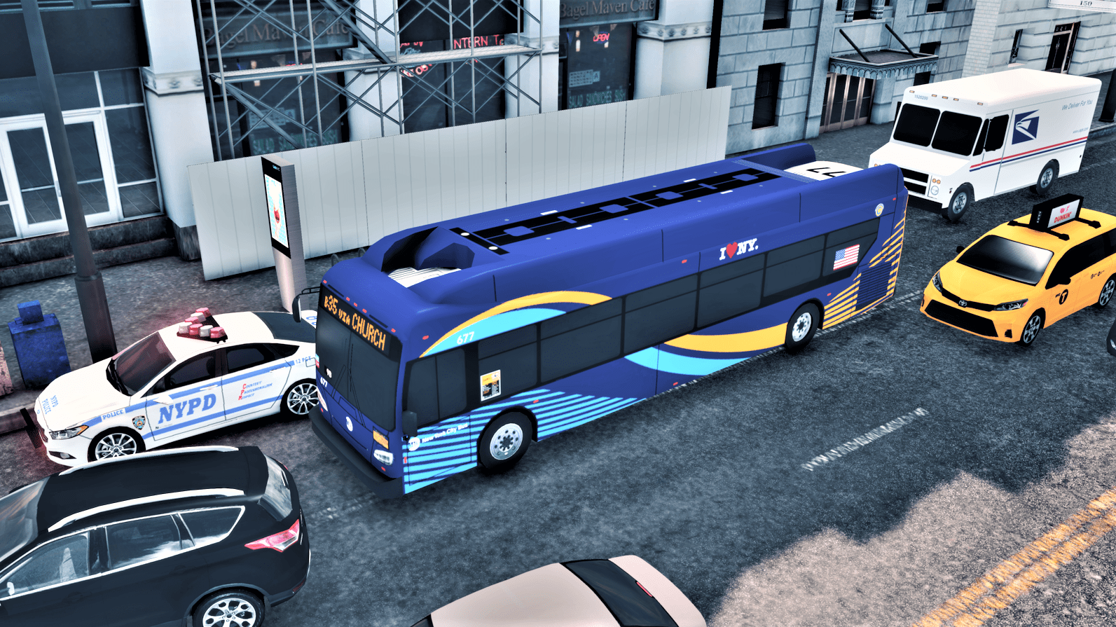 Steam Workshop::2017 MTA New Flyer XN40