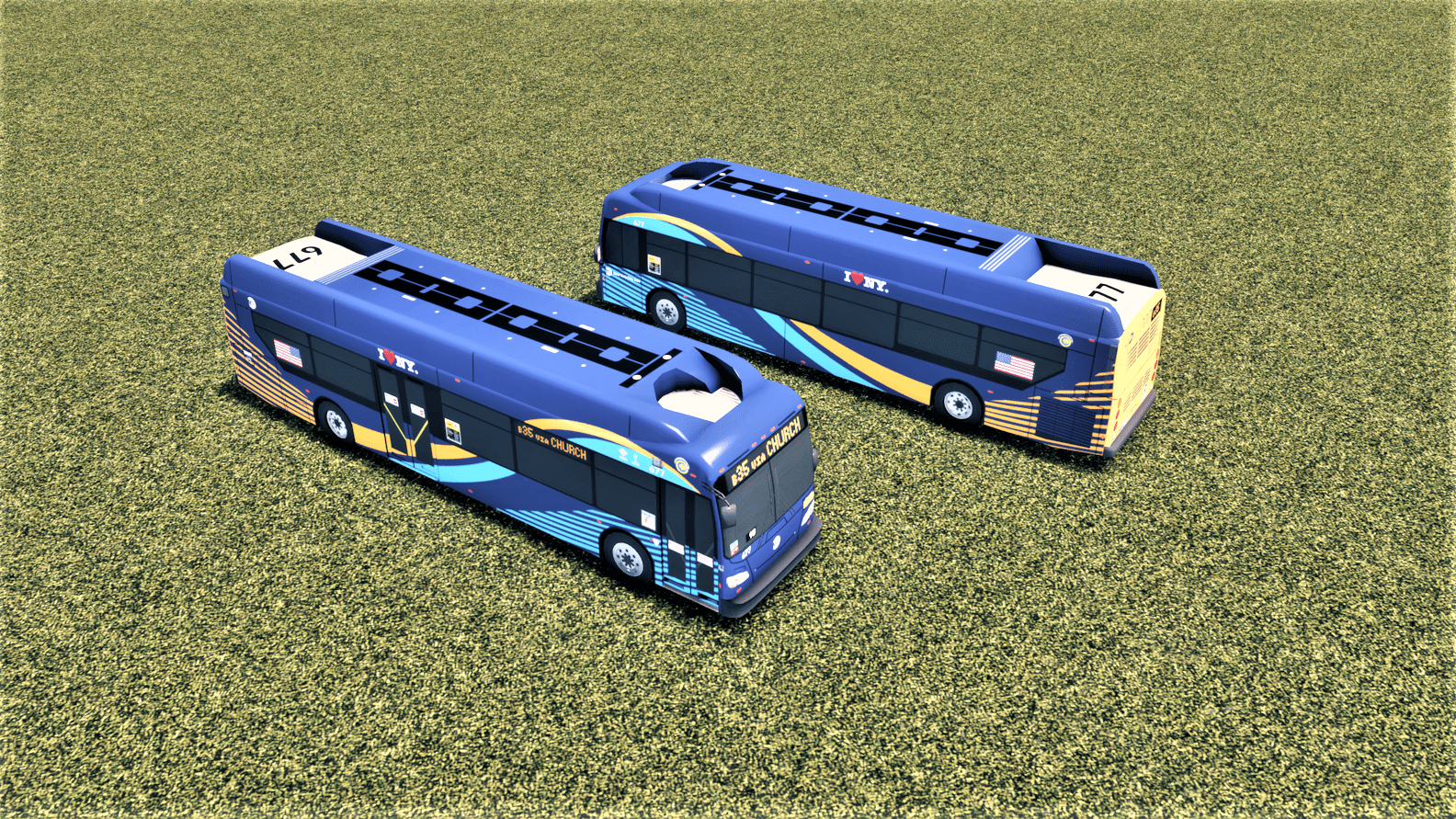 Steam Workshop::2017 MTA New Flyer XN40