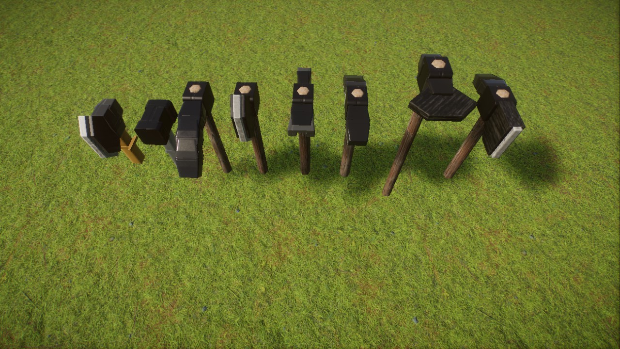 Posable Extras: Series of Tools