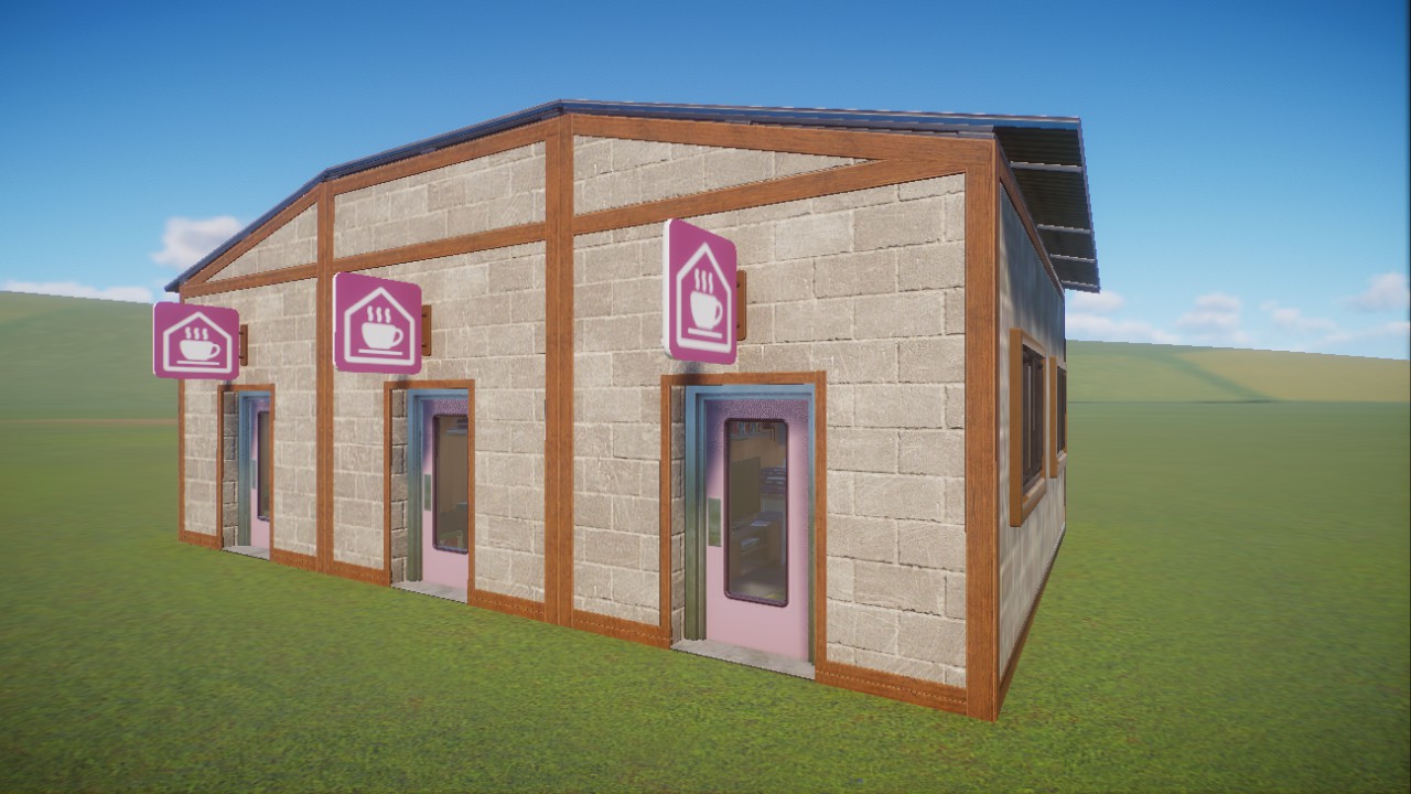 Compact Complex: Triple Small Staff Residence