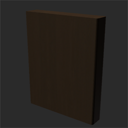 shelf vertical oak2 35cm x 25cm x 5cm